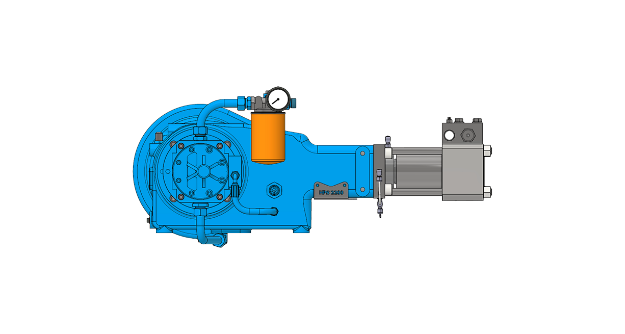 ultra high pressure plunger pump ub30 drawing