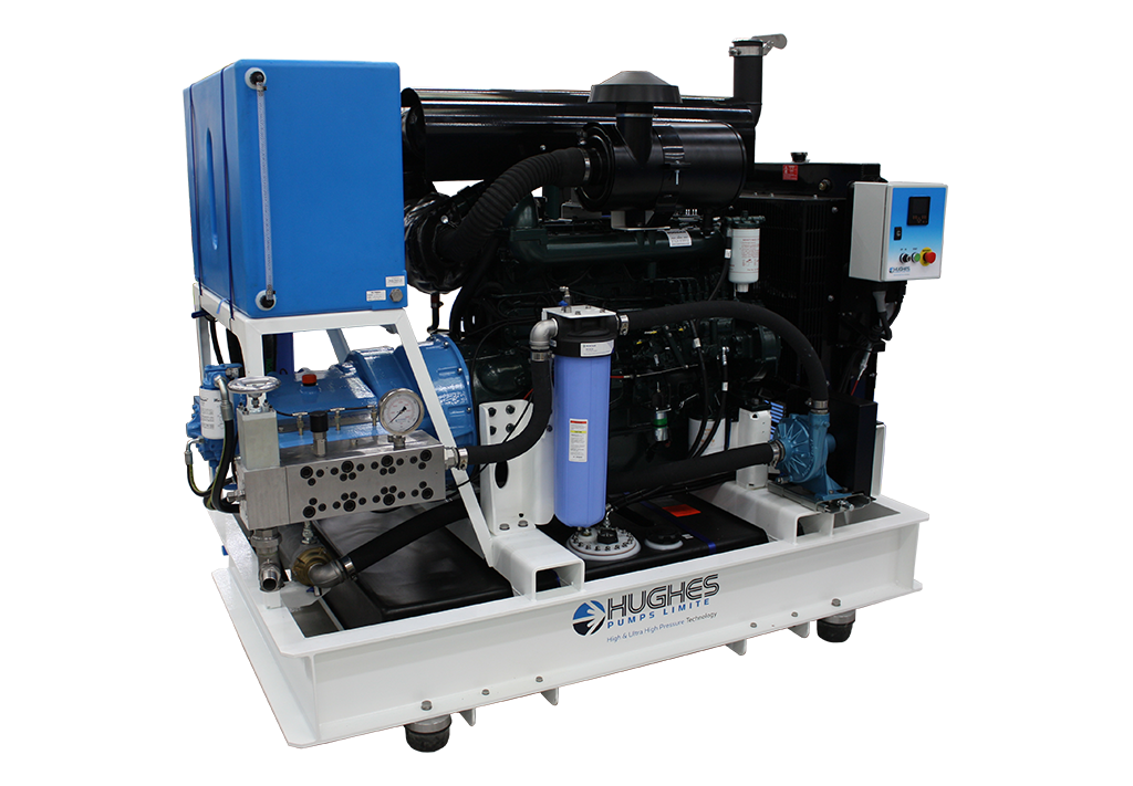 Hughes pumps UB30 DST ultra high pressure jetting unit
